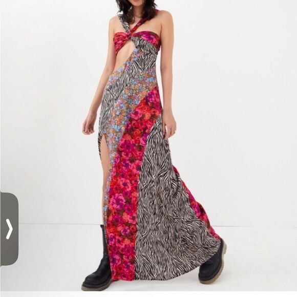 For Love And Lemons Rita Cut Out Maxi Dress NWT - Picture 3 of 16